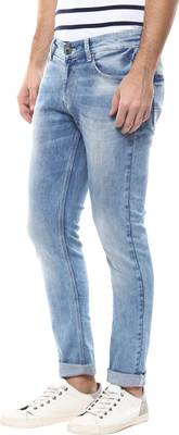 Spykar Skinny Men's Light Blue Jeans