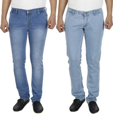 atLast Slim Men's Multicolor Jeans