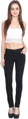 Jainish Regular Women's Black Jeans