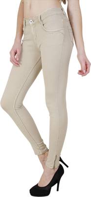 FCK-3 Slim Women's Beige Jeans