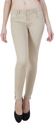 FCK-3 Slim Women's Beige Jeans