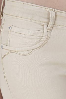FCK-3 Slim Women's Beige Jeans