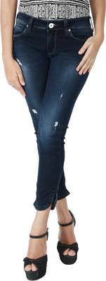 LAWMAN Pg3 Slim Women's Dark Blue Jeans