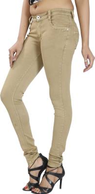 FCK-3 Slim Women's Beige Jeans