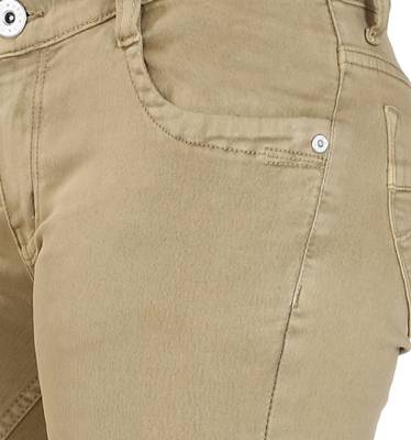 FCK-3 Slim Women's Beige Jeans