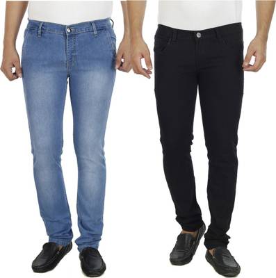 atLast Slim Men's Multicolor Jeans