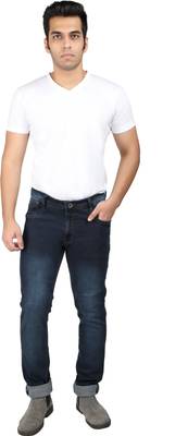 Asaba Slim Men's Dark Blue Jeans
