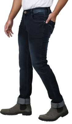 Asaba Slim Men's Dark Blue Jeans