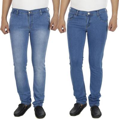 atLast Slim Men's Multicolor Jeans