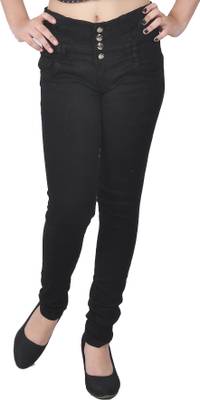 Broadstar Slim Women's Black Jeans