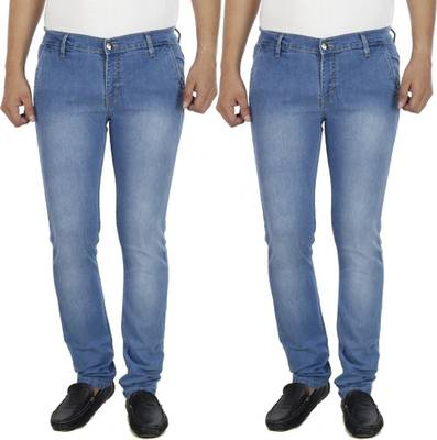 atLast Slim Men's Multicolor Jeans