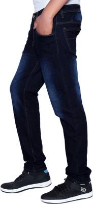 London Looks Regular Men's Black Jeans