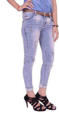 Adhaans Skinny Women's Light Blue Jeans