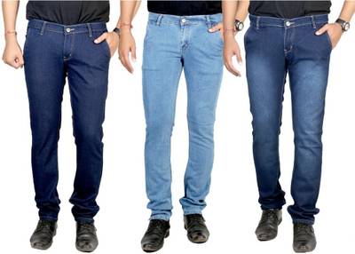 atLast Slim Men's Multicolor Jeans