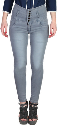 Broadstar Slim Women Grey Jeans