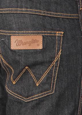 Wrangler Regular Men's Black Jeans