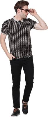 Super-X Skinny Men's Black Jeans