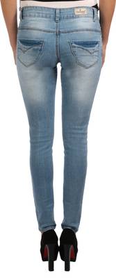 f fungus Slim Women's Blue Jeans