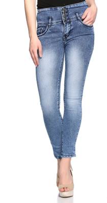 Fasnoya Skinny Women's Dark Blue Jeans