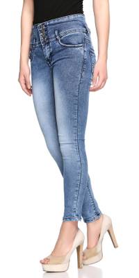 Fasnoya Skinny Women's Dark Blue Jeans