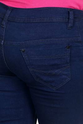 K-72 Skinny Women's Dark Blue Jeans
