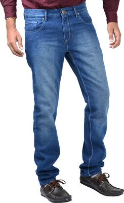 Indigen Slim Men's Dark Blue Jeans