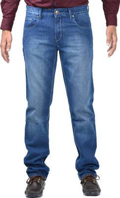 Indigen Slim Men's Dark Blue Jeans