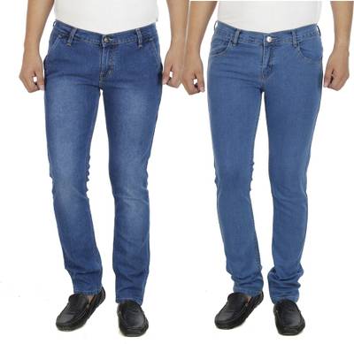 atLast Slim Men's Multicolor Jeans