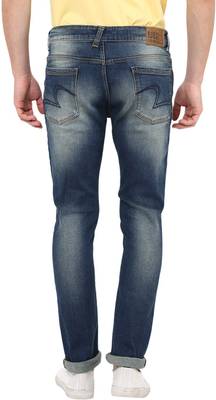 Spykar Skinny Men's Dark Blue Jeans