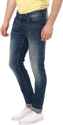 Spykar Skinny Men's Dark Blue Jeans