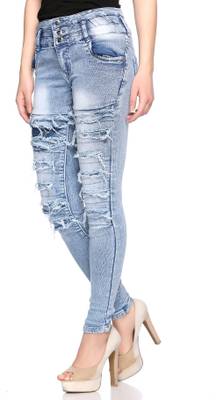 Fasnoya Skinny Women's Light Blue Jeans