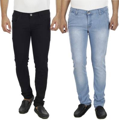 atLast Slim Men's Multicolor Jeans