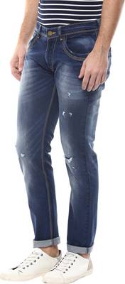 Spykar Skinny Men's Dark Blue Jeans