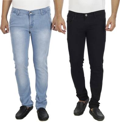 atLast Slim Men's Multicolor Jeans
