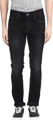 Richlook Slim Men's Black Jeans