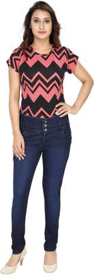 NJ's Skinny Women's Dark Blue Jeans