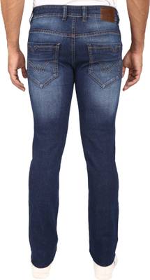 Wabba Slim Men's Dark Blue Jeans