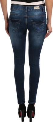 f fungus Slim Women's Blue Jeans
