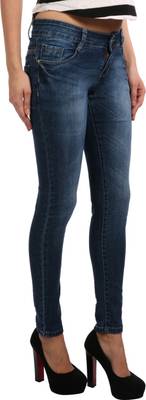 f fungus Slim Women's Blue Jeans