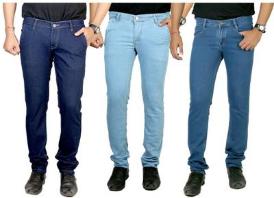 atLast Slim Men's Multicolor Jeans