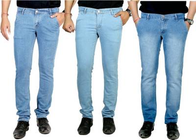 atLast Slim Men's Multicolor Jeans