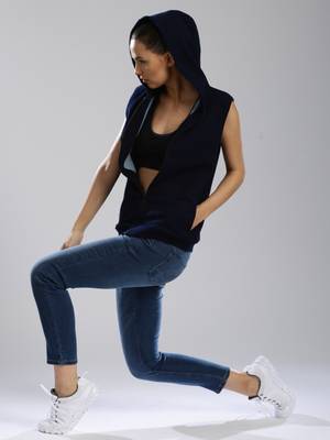 HRX by Hrithik Roshan Skinny Women's Blue Jeans