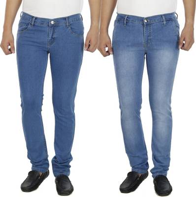 atLast Slim Men's Multicolor Jeans