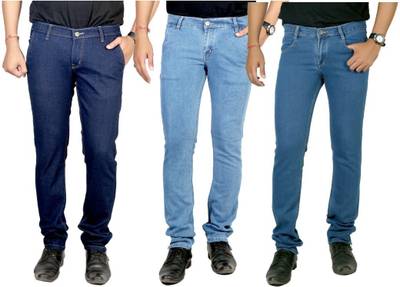 atLast Slim Men's Multicolor Jeans