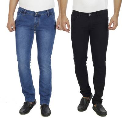 atLast Slim Men's Multicolor Jeans