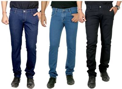 atLast Slim Men's Multicolor Jeans