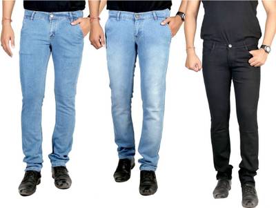 atLast Slim Men's Multicolor Jeans