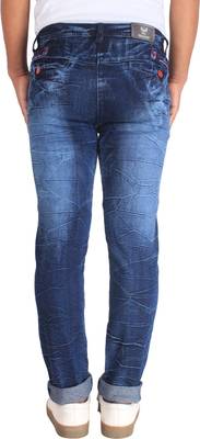 Bdow Slim Men's Dark Blue Jeans
