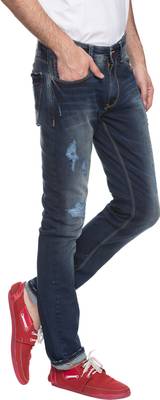 Spykar Skinny Men's Blue Jeans