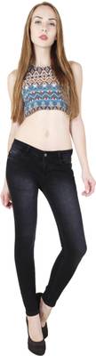 FCK-3 Slim Women's Black Jeans